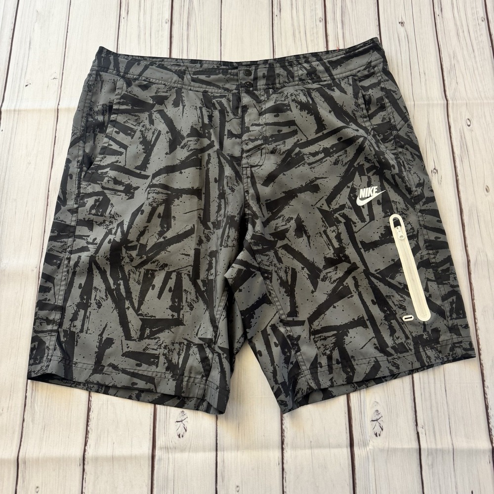 Nike Prodigy Summer Solstice Men's Shorts Size 38 Black Gray Camo